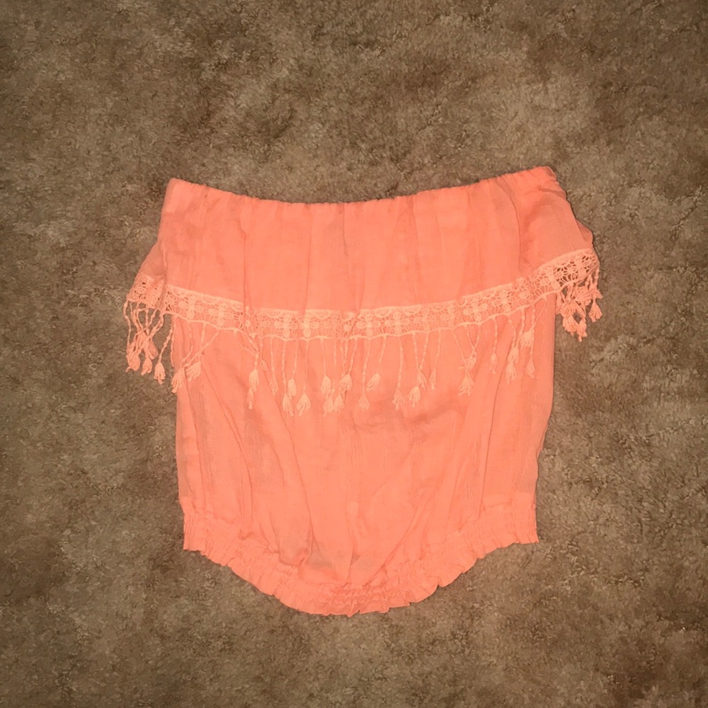 Tillys Strapless boho top